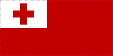 1x Tonga Aufkleber 5cm Flagge breit Sticker Autoaufkleber selbstklebend