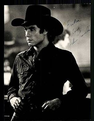John Travolta Autogrammkarte Original Signiert bek. aus Pulp Fiction + G 6365