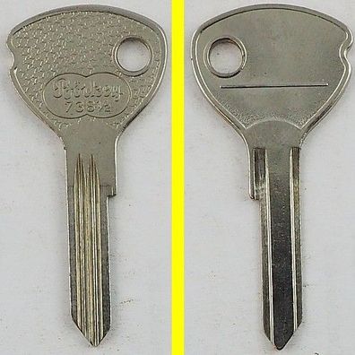 Schlüsselrohling Börkey 738,5 für Huf Profil D Serie 1-380 / Opel - Vauxhall