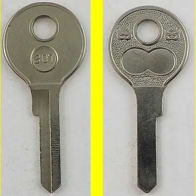 Schlüsselrohling Börkey 307 für Huf Profil F Serien 1-600, 1-25 / Ford, VW