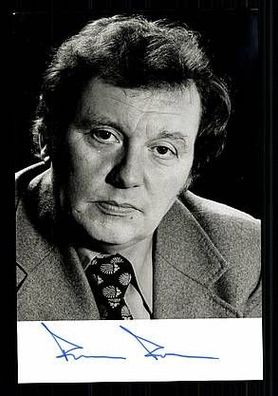 Unbekannt Autogrammkarte 80er Jahre Original Signiert + 8916