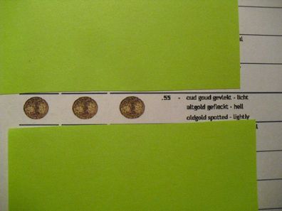 100 Ziernägel - altgold gefleckt hell 11 mm Durchmesser