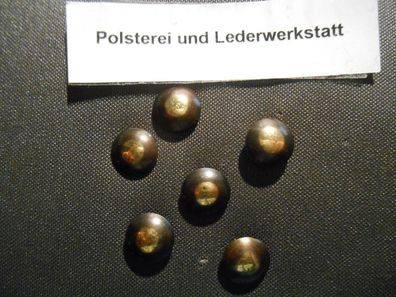 250 Ziernägel/ Polsternägel in bronce renaissance , 9 mm im Durchmesser