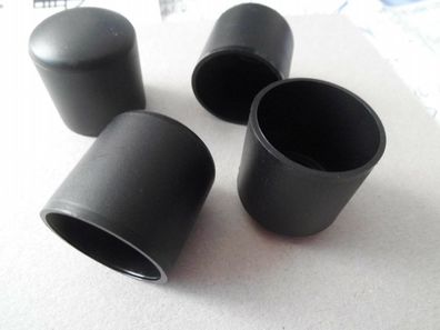 4 Kappen für runde Rohre - 25 mm