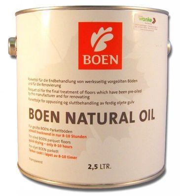 Boen Live Natural Oil Naturöl (Transparent) 2,5 L