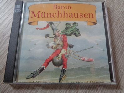 CD Hörbuch Baron Münchhausen 2 CD gesprochen von Wolfgang Gerber