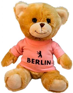 Plüsch - Teddybär mit Shirt - Berlin - 27061 - Größe ca 26cm