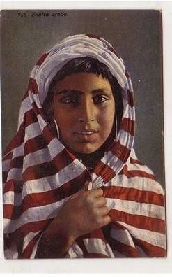 59273 Ak Lehnert & Landrock Fillette arabe - arabisches Mädchen um 1910