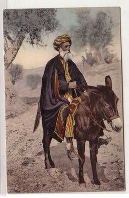 58204 Ak arabischer Kaufmann aus Bethlehem - Marchand arabe de Bethléem um 1910