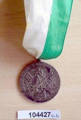 seltene Medaille Sachsen Schützenfest Schützenkönig Theodor I. 1925