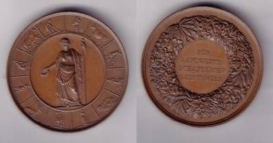 Prämienmedaille Bronze für landwirtschaftliche Leistungen, Borussia um 1900