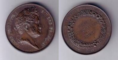 seltene Bronze Medaille Preis zur Landwirtschaftsausstellung Oise 1943