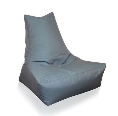Lounge Sessel anthrazit Riesensitzsack Sitzsack Sitzkissen XXL Indoor Outdoor