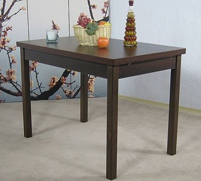 Tisch Ausziehbar nußbaum Esstisch Küchentisch Esszimmertisch Wohnzimmertisch
