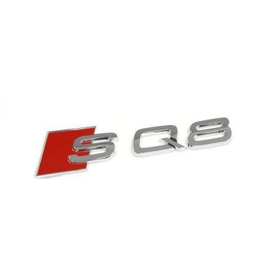 Original Audi SQ8 Schriftzug hinten Heckklappe Emblem Logo chrom