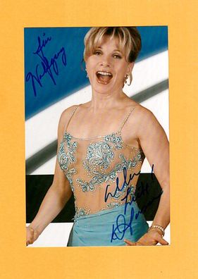 Deborah Sasson ( US-amerikanische Opernsängerin) persönlich signiert( ca.18x13cm )