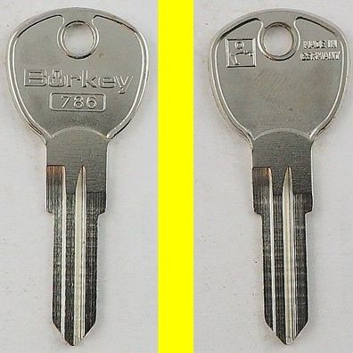 Schlüsselrohling Börkey 786 für Casi - Huf - Ymos / Daf Ebro engl. Fahrzeuge Ford VW+