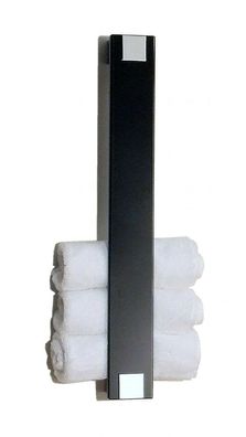 Gästetuchhalter Wandhalter Handtuchhalter in schwarz von Schönbeck Design TOP