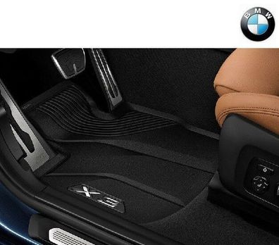 Original BMW X3 Allwetter Fussmatten vorne G01 Gummi-Matten NEU 51472450511