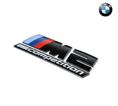 Original BMW M2 Competition Emblem M2 F87 Schriftzug selbstklebend 51148079564