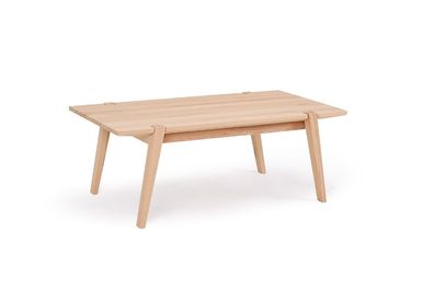 Couchtisch Tisch CESARE Wildeiche Massivholz 120x65 cm
