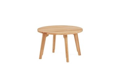 Couchtisch Tisch PIETRO Wildeiche Massivholz 80x80 cm