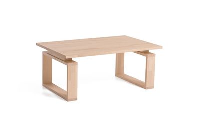 Couchtisch Tisch BIRGE Buche Massivholz 120x80 cm