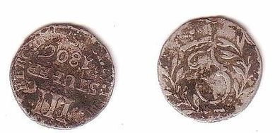 3 Stuber Silber Münze Berg 1806 S