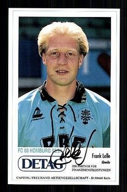 Frank Lelle FC Hombureg 1993-94 Autogrammkarte + A48502
