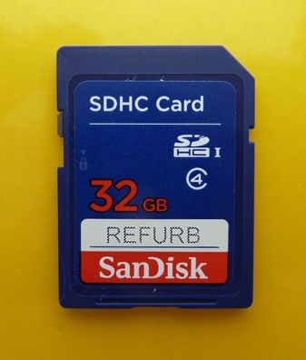 SanDisk 32GB SDHC Secure Digital (SD) High Capacity Class 4 32 GB SDSDB-032G