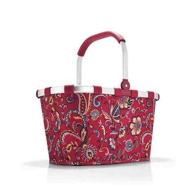 reisenthel carrybag paisley ruby BK3067 rot 22L Einkaufskorb