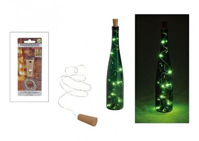 Korken LED Lichterkette 8er-LED für Flaschen Deko Dekorieren Weihnachtsdeko