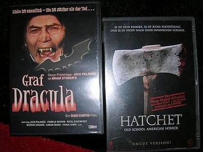 Hatchet und Graf Dracula 2 DVDs