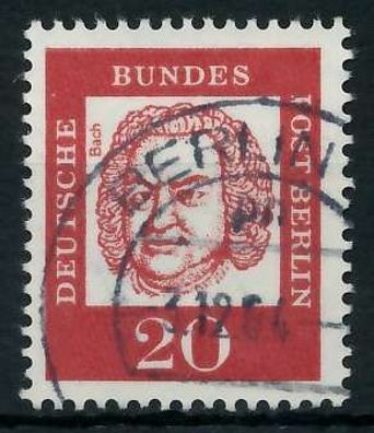 BERLIN DS BED. Deutsche Nr 204 gestempelt X936712