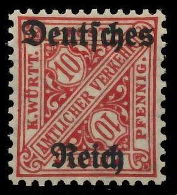 Deutsches REICH Dienstmarken 1920 Nr 58 ungebraucht X9367B6