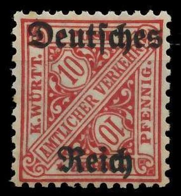 Deutsches REICH Dienstmarken 1920 Nr 58 ungebraucht X939F7A