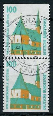 BRD Zusammendruck Nr 1406C + 1406D zentrisch gestempelt SENKR X93A462