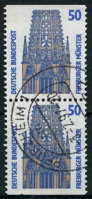 BRD Zusammendruck Nr 1340C + 1340D zentrisch gestempelt SENK X93A586