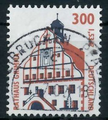 BRD DS Sehenswürdigkeiten Nr 2141R zentrisch gestempelt X93A616