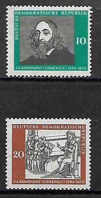 DDR postfrisch Michel-Nummer 643-644