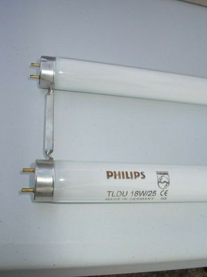 1 passender Starter + Philips TLDU 18w/25 CE kalt-weiss U-Lampe TLD-U 18 w / 25
