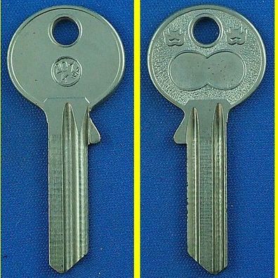 Schlüsselrohling Börkey 201 1/2 K für CES, Säntis Profilzylinder