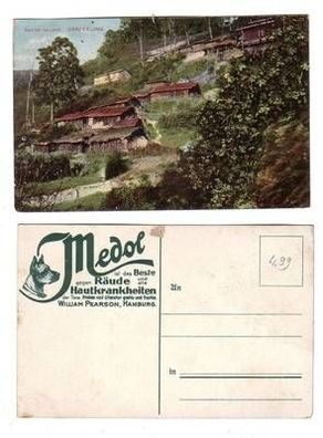 59382 Medol Reklame Ak Darjeeling Indien native Village um 1910