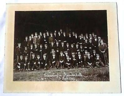 großes Foto "Erinnerung an Romkerhalle 2. Sept. 1903" Ronkerhall Harz bei Goslar