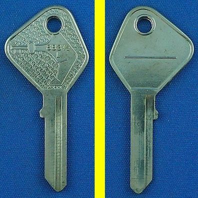 Schlüsselrohling Börkey 883 1/2 L (1) für Dirak, Emka, GHE, Perohaus / Kühlschränke