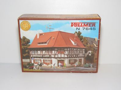 Vollmer 7645 - Gasthaus Lamm - Spur N - 1:160 - Originalverpackung