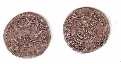 1/24 Taler Silber Münze Bamberg 1683