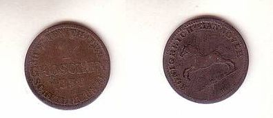 1 Groschen Silber Münze Königreich Hannover 1858 B s/ ss