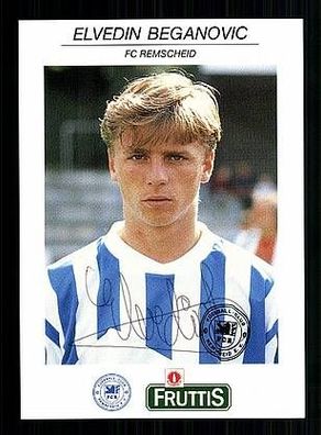 Elvedin Beganovic FC Remscheid 1992-93 Autogrammkarte + A48750
