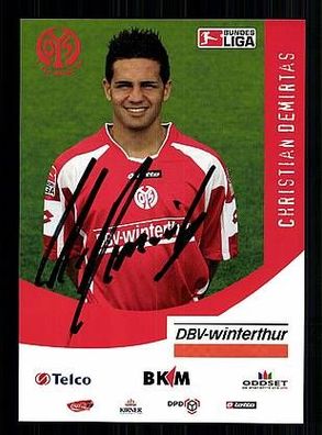 Christian Demirtas FSV Mainz 05 2005-06 Autogrammkarte + A48866